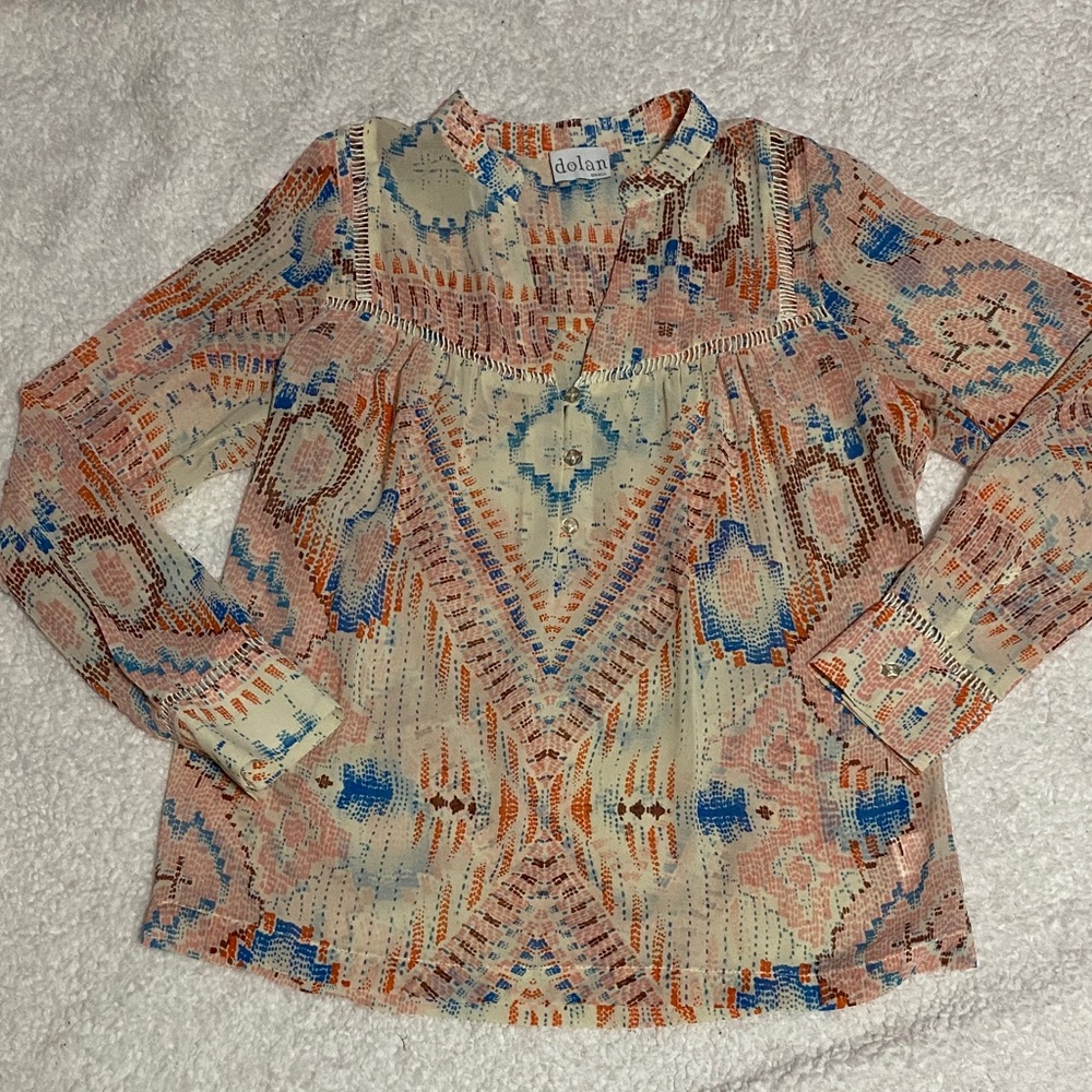 Dolan Women's  size small long sleeve blouse